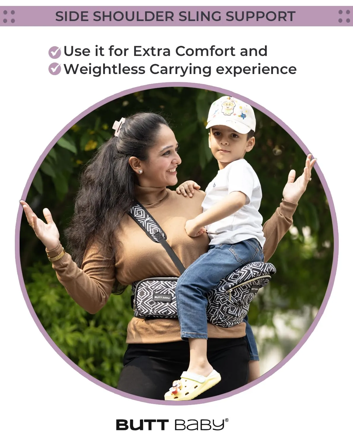 Ergonomic Butt Carrier (Premium) view 5