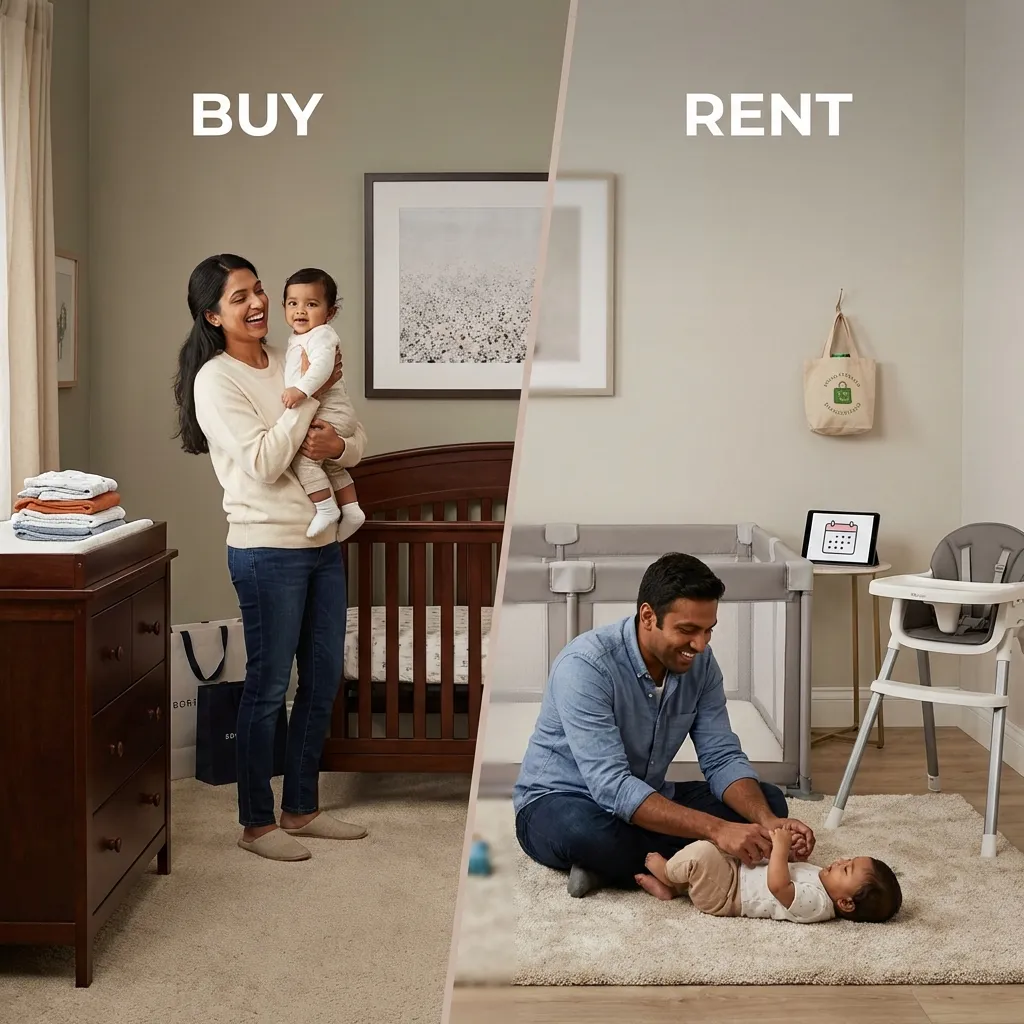 Baby gear rental cost comparison chart