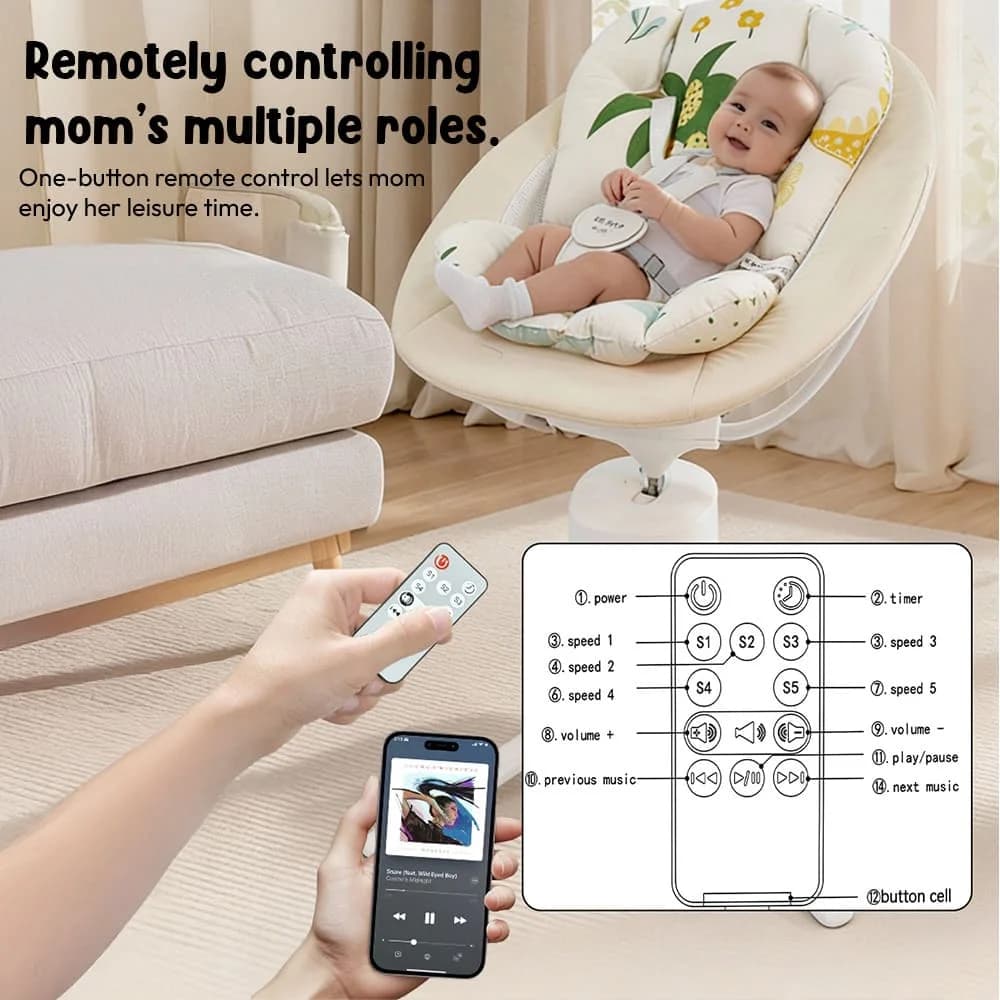 Electric Baby Rocker view 4