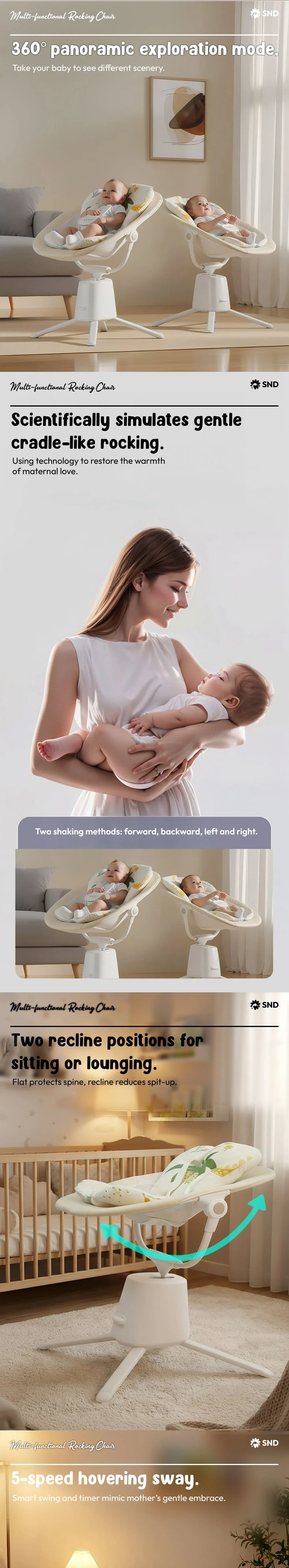 Electric Baby Rocker view 8