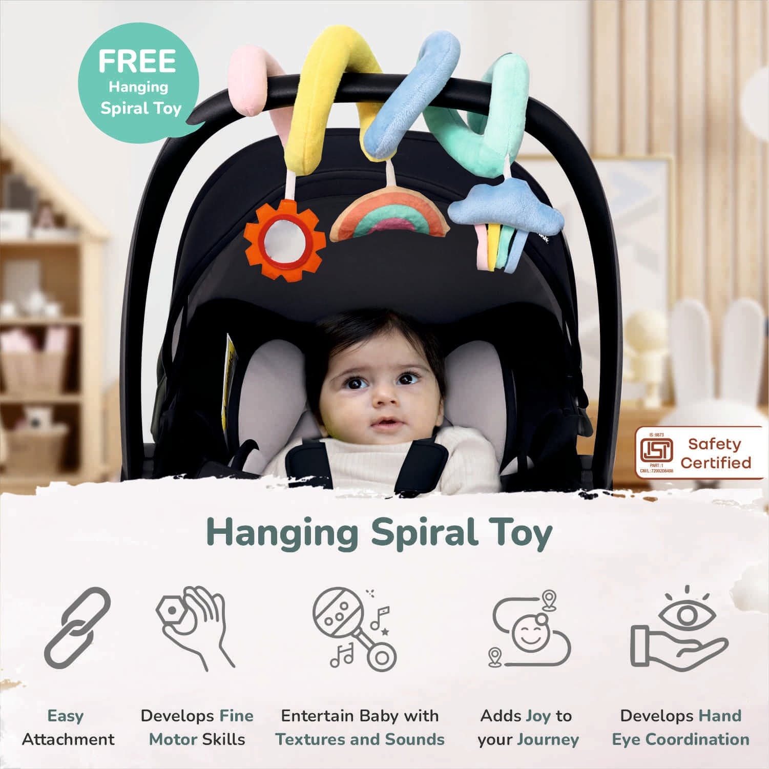 Newborn Carry Cot & Car Seat view 4