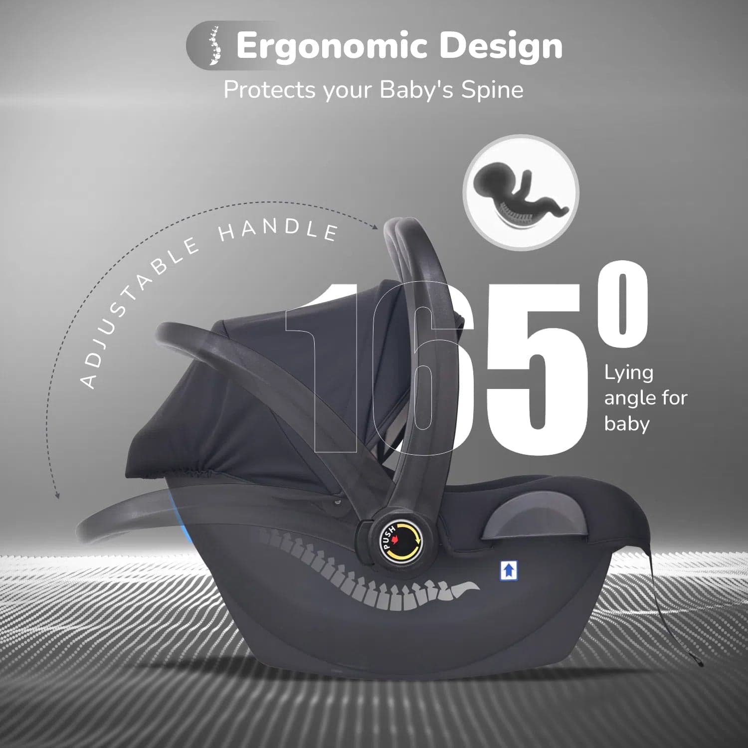Newborn Carry Cot & Car Seat view 6