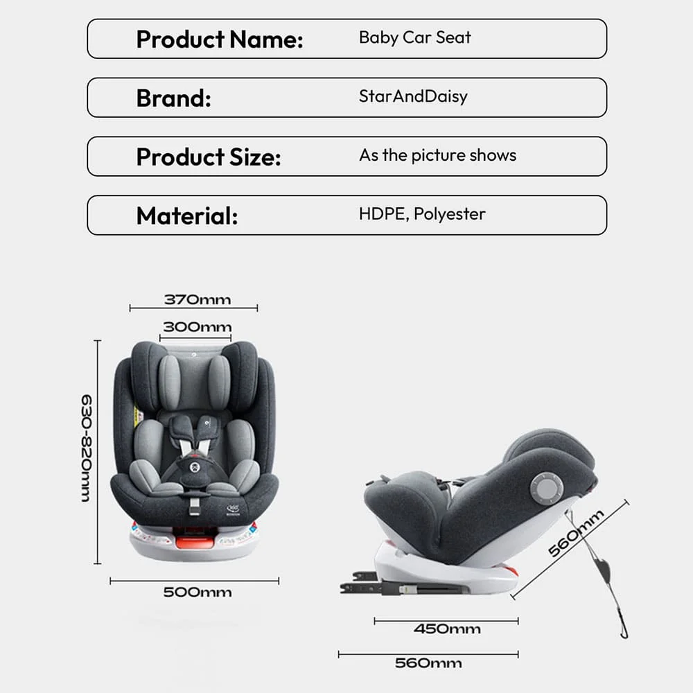 ISOFIX Car Seat (0-12 Years) view 9