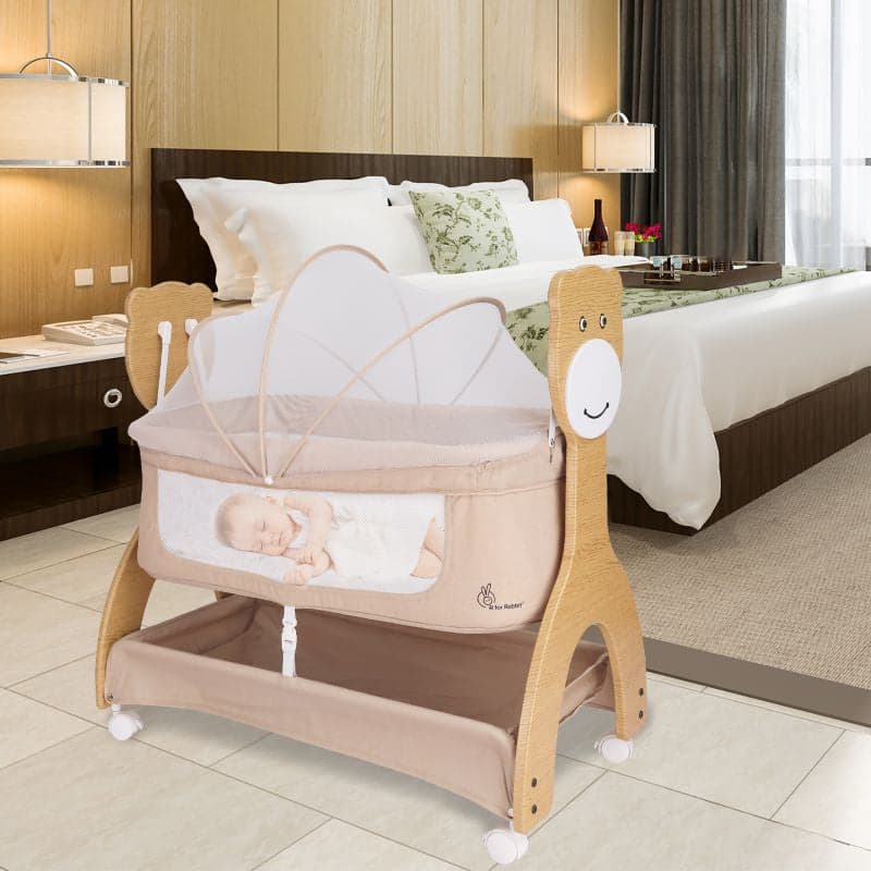 Wooden Rocking Cradle (Jhula) view 2