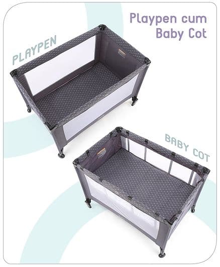 Foldable Playpen & Bed view 3