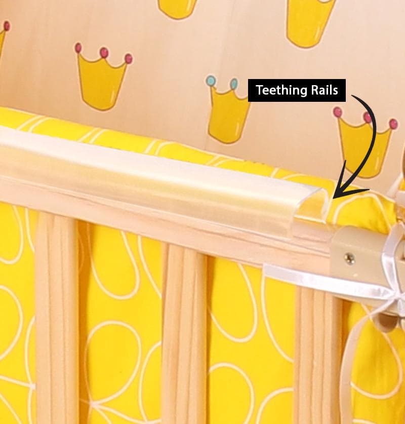 Wooden Sleeping Cot (0-4 Years) view 3