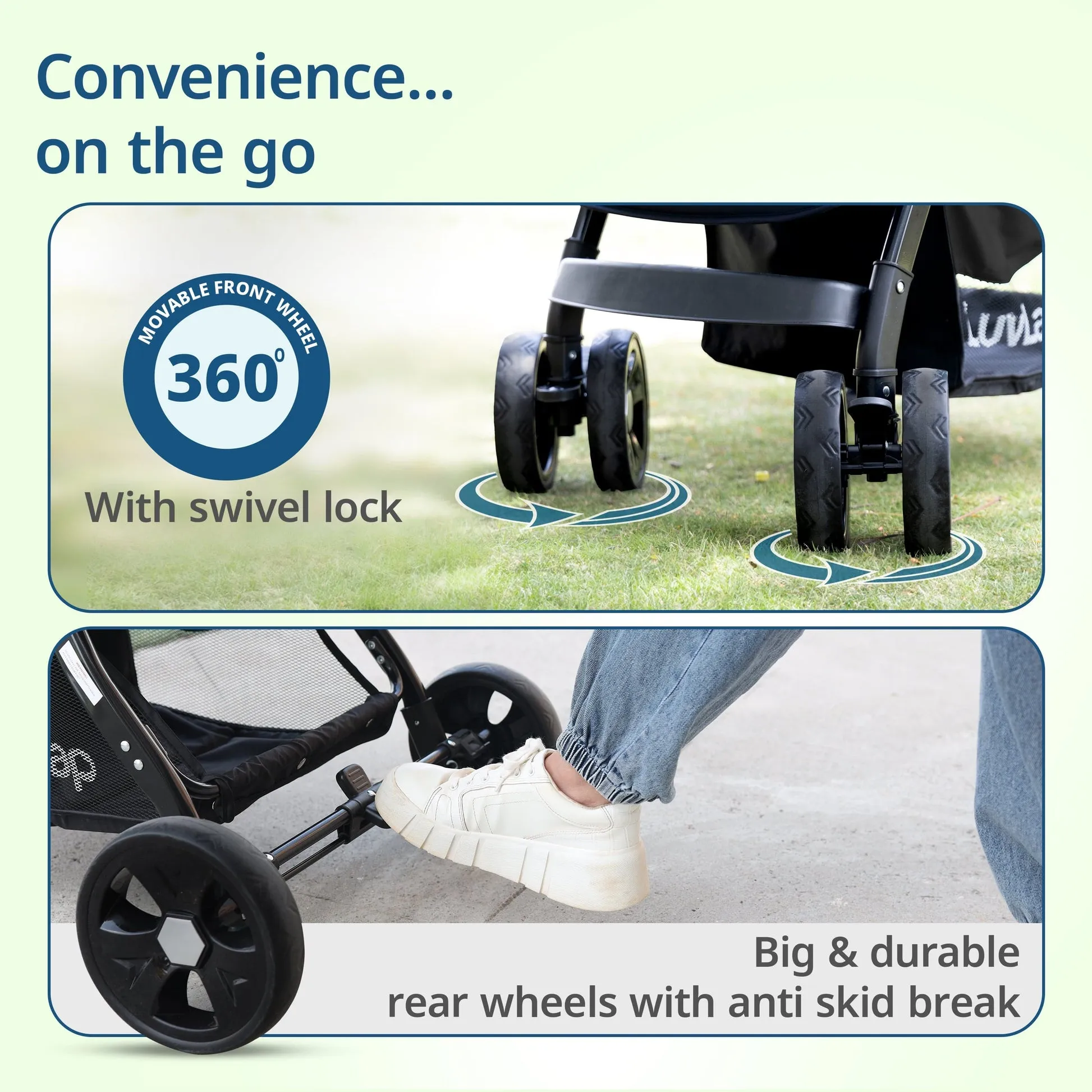 Reversible Stroller (15 kg capacity) view 5