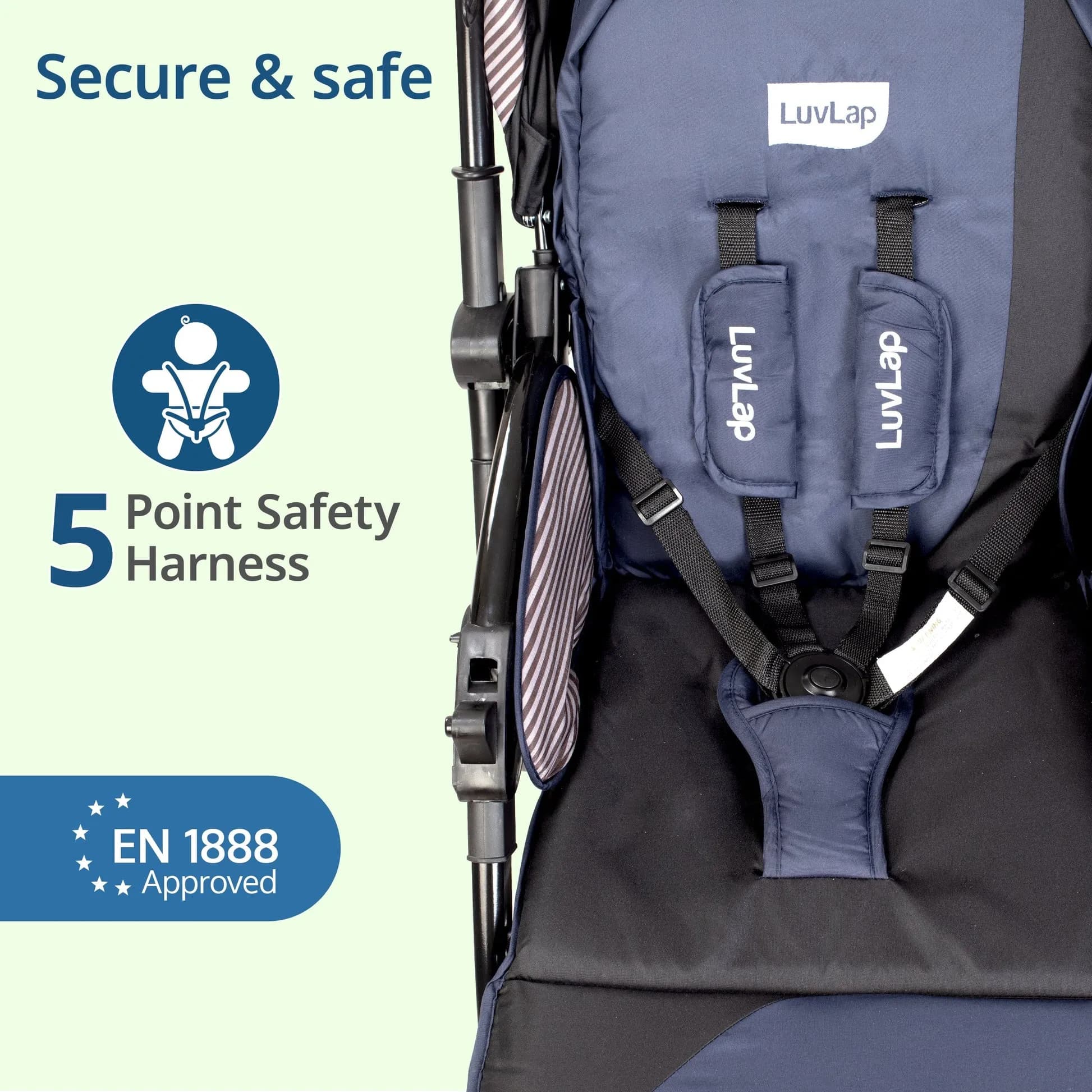 Reversible Stroller (15 kg capacity) view 6