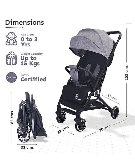 Flight Cabin Stroller (15 kg capacity) view 3